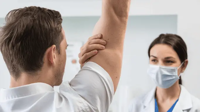 underarm temperature