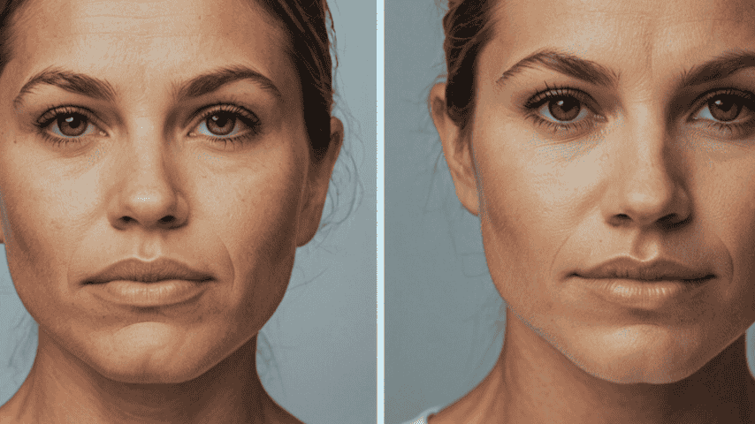 Before and After Masseter Botox