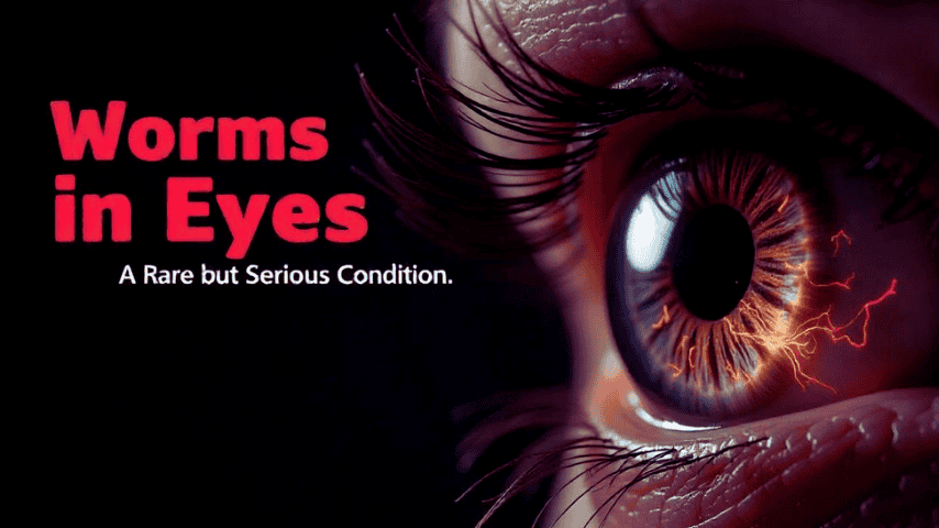 Worms in Eyes