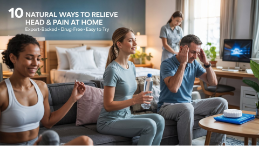 10 Effective Ways to Manage Head Pain and Back Pain at Home