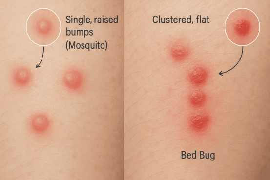 Bed Bug Bites vs Mosquito Bites: How to Tell Them Apart & Stop the Itch