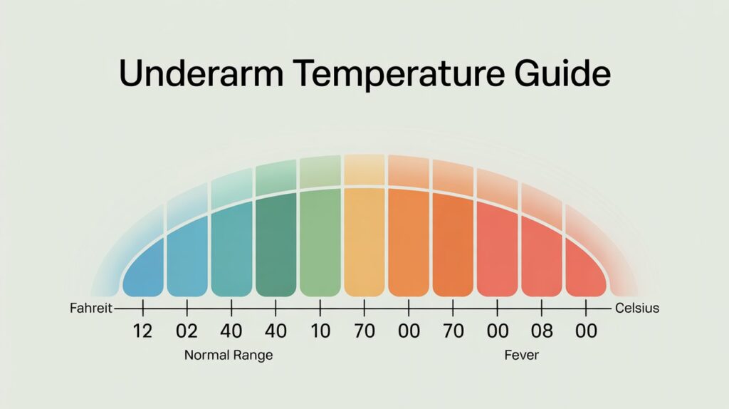 Underarm Temperature Chart